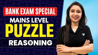🔥 Mains Level Puzzle | Bank Exam Special 2023 | Parul Gera | Puzzle Pro