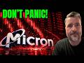 MICRON Crashed. Here's What Wall Street Misinterpreted.