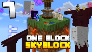 Minecraft Skyblock, But You Only Get ONE BLOCK (#7)