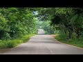 monsoon Odisha greenery scene of hill .