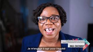 Je m'engage à agir pour l'équité !