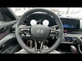 2025 hyundai elantra n line walkaround features interior exterior