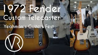 1972 Fender Custom Telecaster demo / Yeahman´s Guitar Fest / VintageandRare.com