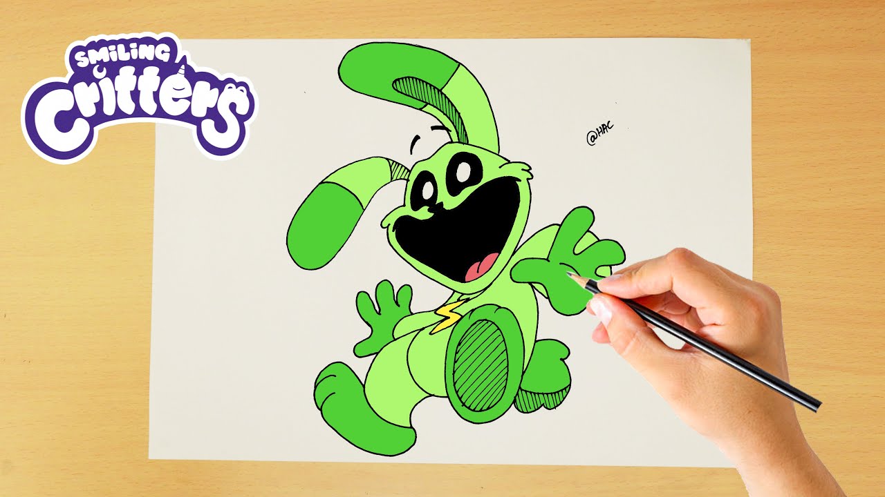 How To Draw Hoppy Hopscotch | Smiling Critters | Poppy Playtime Chapter ...