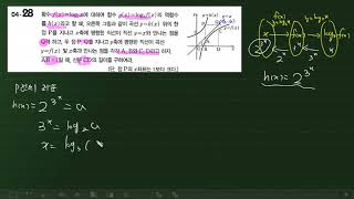 바이블 수1 4.로그함수 실력다지기 4-28