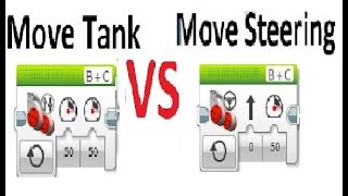 Move Tank Block vs. Move Steering Block | Ev3