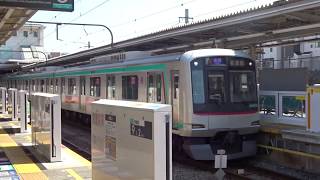 長津田駅止まり（各駅停車）の東急5000系5120F（＋横浜高速鉄道Y000系クハY003の静止画）