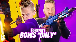 Bows *ONLY* in FORTNITE (Hawkeye Challenge!) K-City Gaming