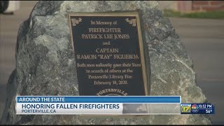 Porterville honors fallen firefighters with a dedicated monument
