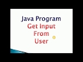 Get input From user as an Integer,Float & String Using java : Java Program