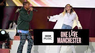 Pharrell Williams and Miley Cyrus - Happy (One Love Manchester)