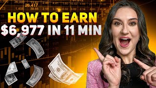 OPTION TRADING LIVE | FROM $1 TO $6,977 IN 11 MIN | NO RISK PROFITABLE TRADING STRATEGY