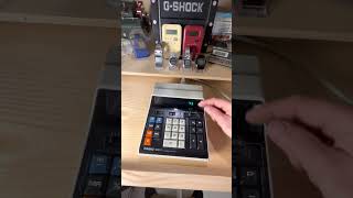 CASIO 122-F electronic scientific calculator