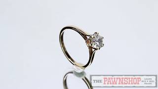 Modern 1.02ct Solitaire Diamond Ring - $7,500