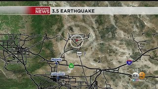 3.5-Magnitude Earthquake Hits Near Ridgecrest