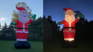 NEW FOR 2021 Christmas Inflatable 20ft Santa |4K|