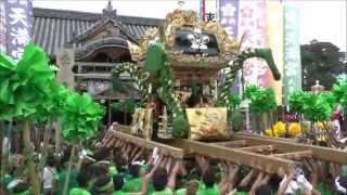 2014年恵美酒宮天満神社本宮 宮入 清水