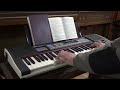 amen jesus han skal raade organist bujor florin lucian playing on jvc kb 800 keyboard