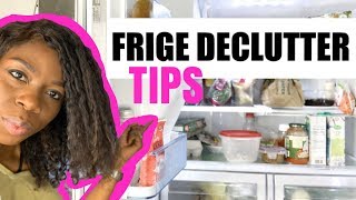 6 TIPS SPEED CLEAN WITH ME REFRIGERATOR DECLUTTER MINIMALISM
