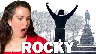 ROCKY (1976) REACTION! FIRST TIME WATCHING!