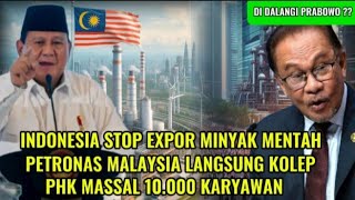 MALAYSIA MENJERIT?! PETRONAS BANGKRUT PHK 10000 KARYAWAN