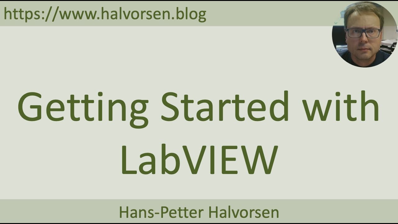 Getting Started With LabVIEW - YouTube