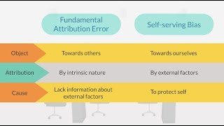 Attribution Error and Self Serving Bias