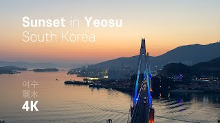 Sunset at Yeosu, South Korea. 2022, 4K