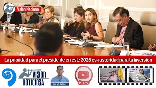 Noticias 14-01: La prioridad para el presidente en este 2025 es austeridad para la inversión