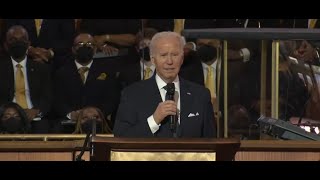 Kein Witz: Joe Biden übernahm die Sonntagspredigt in der Kirche von Martin Luther King Jr.