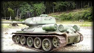 1/16 RC TANK【 KV1\u0026T34/85】