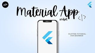 Flutter Widget Tutorial: Material App Widget for Beginners | Flutter Tutorial | Dart