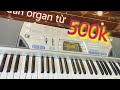 đàn organ nhật bản phím sáng cảm ứng lực kết nối midi casio yamaha tphcm + chân + túi đeo