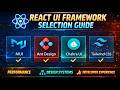 Best React UI Libraries Compared – MUI vs AntD vs Chakra vs Tailwind
