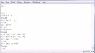 Python Programming Tutorial - 23 - Comparison Operators