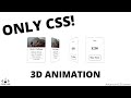 3D Flip-Card Animation | CSS Tutorial | Advanced CSS series