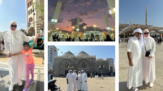 Jummah Friday prayer in Madinah. Umrah vlog day 3. Saudi Arabia