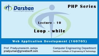 Lecture 10 - while loop in PHP