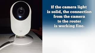 Camera offline error