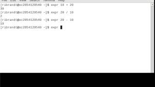 Linux Command (Expr)