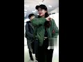 关晓彤现身机场，大长腿让人羡慕！ guan xiaotong appears at the airport his thighs are enviable