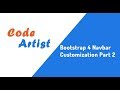 Bootstrap 4 Navbar Customization part 2