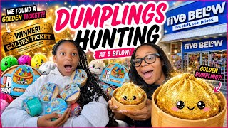 CAMPING OUT At Five Below For The $1,000 GOLDEN DUMPLING?! 👀😱