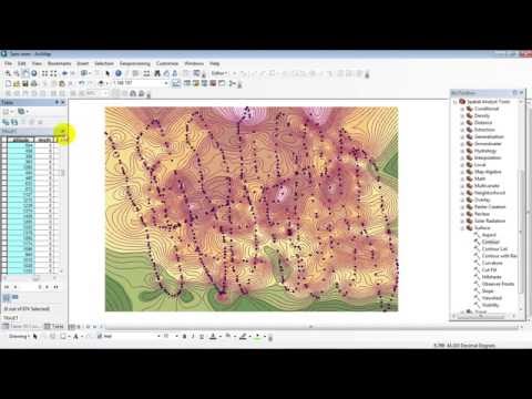 Creating topographic Contour From Google Earth In ArcGis Creating topographic Contour From Google Earth In ArcGis