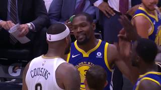 Kevin Durant and DeMarcus Cousins Both Ejected After Exchanging Words