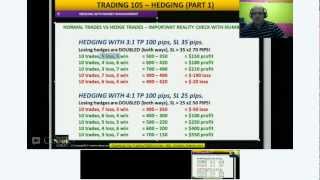 Learn to Trade - TRADING 105 - HEDGING (PART 1)