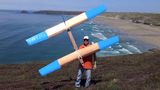 Unique Tandem Wing Glider flights.