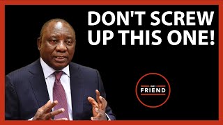 Europe throws a lifeline to Ramaphosa