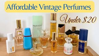 Affordable Vintage Perfumes/Fragrances | Under $20/€20/£20