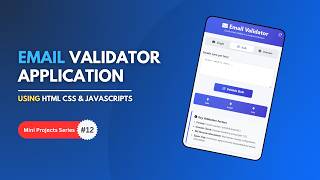Build a Custom Email Validation Form | Modern HTML CSS JS